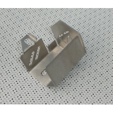 BRZDOVÁ KRYTKA NÁDRŽKY ZADNÍ - NEREZOVÁ - JAWA 300 CL , MODEL 42